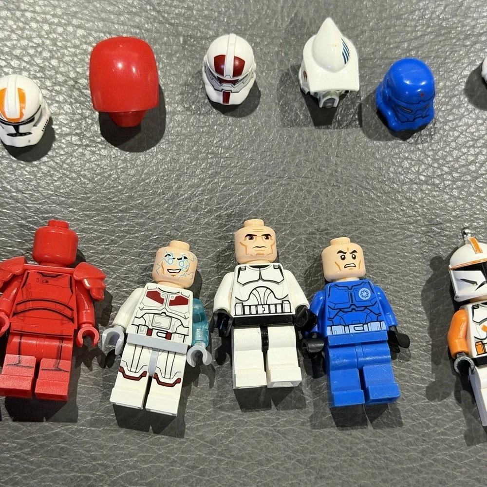 LEGO Star Wars Clone Trooper Minifigure Lot Jek-14 Gree 501st 212th Guard